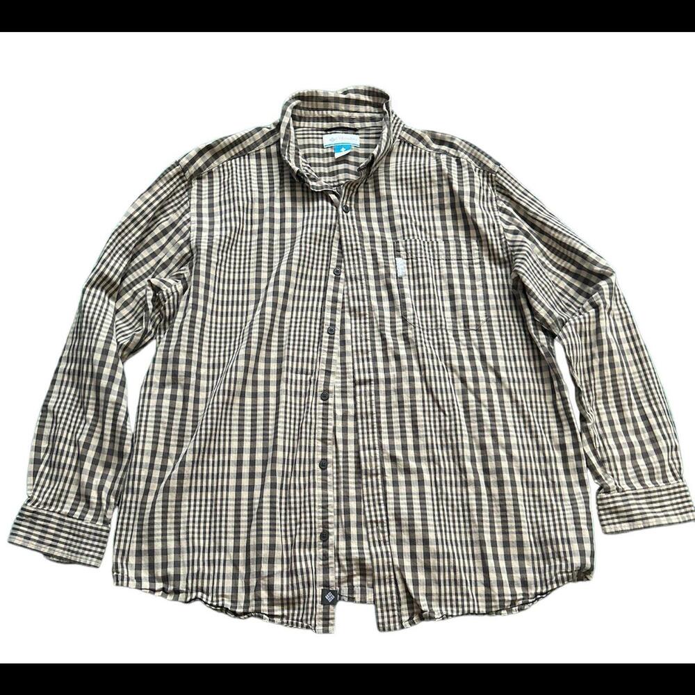Columbia Men’s Long Sleeve Button Up Shirt XXL